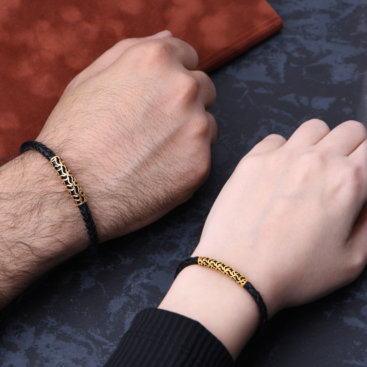 دستبند مردانه طرح فیوژن