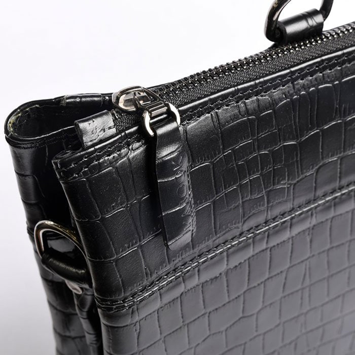 کیف دوشی کلاسوری چرم