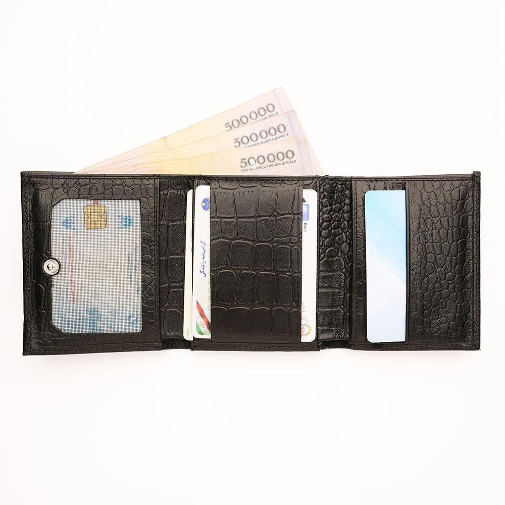 کیف پول جیبی مردانه طرح عربی