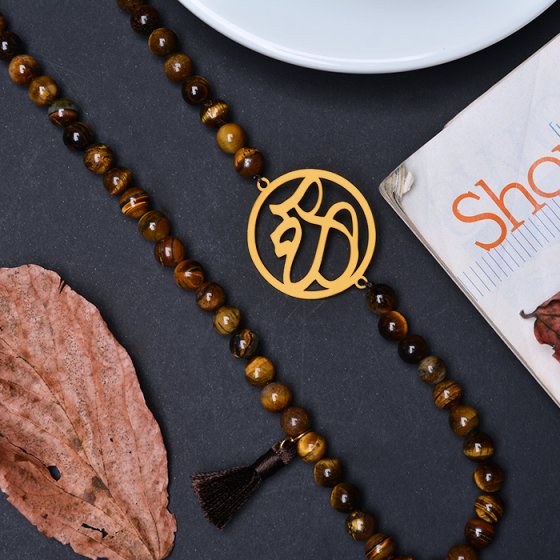 گردنبند با پلاک طلا اسم آنا