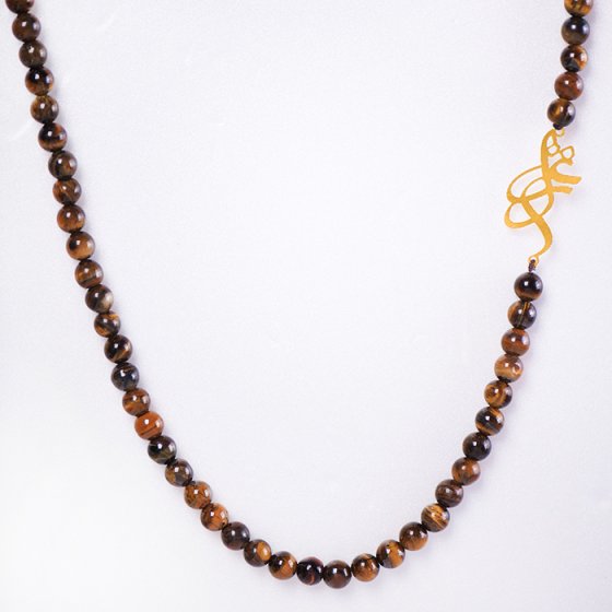 گردنبند با پلاک طلا اسم غزل