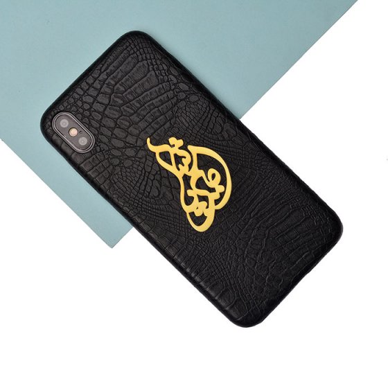 قاب موبایل چرم اسم امیرپاشا