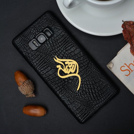 قاب موبایل چرم اسم افسانه