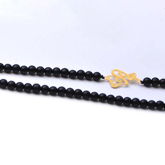 گردنبند با پلاک طلا اسم سایه