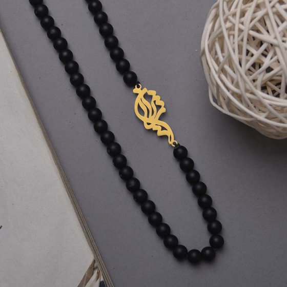 گردنبند طلا سنگ اسم شایان