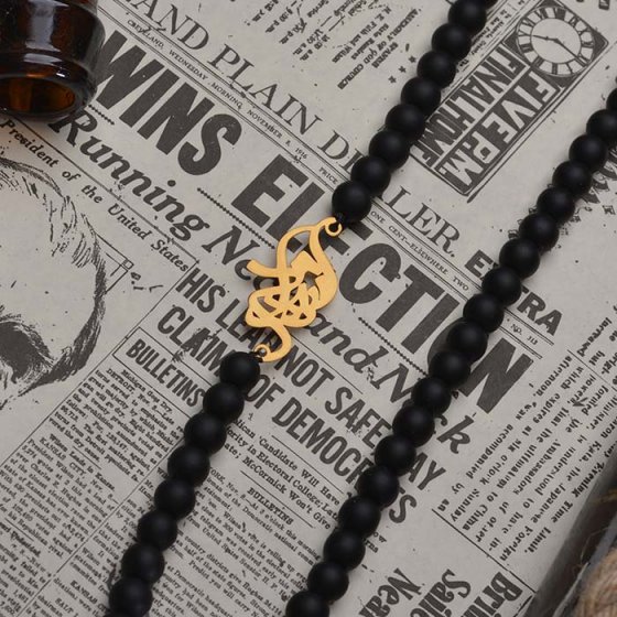 گردنبند با پلاک طلا اسم شهراد