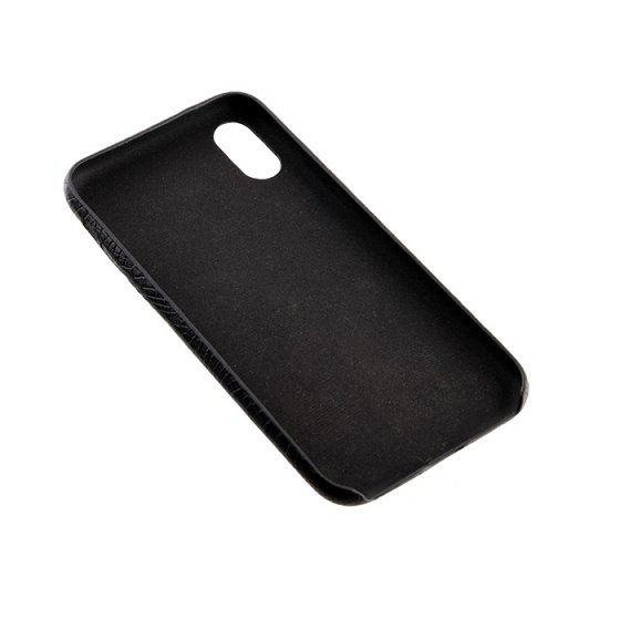 قاب موبایل چرم با پلاک اسم سها