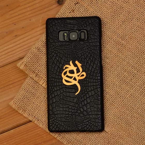 قاب موبایل طلا چرمی صالح