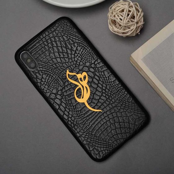 قاب موبایل چرم رضا