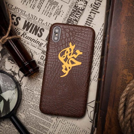 قاب موبایل چرمی حانیه