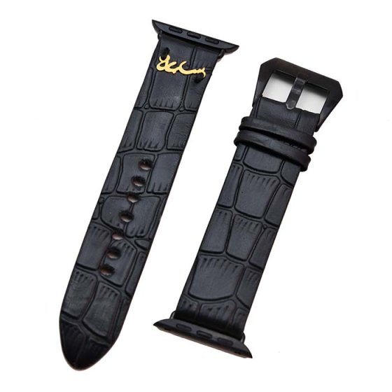 بند اپل واچ چرم اسم سلمان