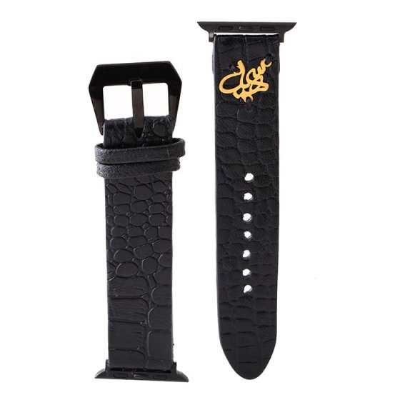 بند اپل واچ چرم اسم سهیل