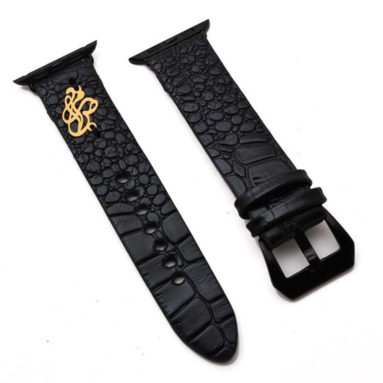 بند اپل واچ چرم اسم مرصاد