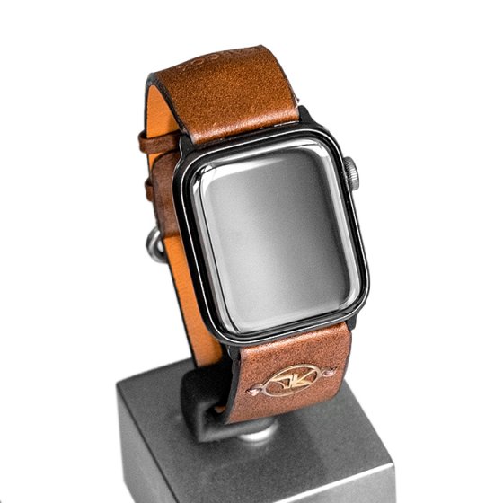 بند اپل واچ چرم اسم مرصاد