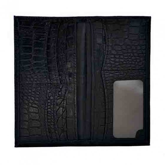 کیف کتی چرم با پلاک طلا اسم هستی