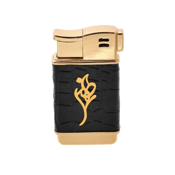 فندک چرم طلا رضا