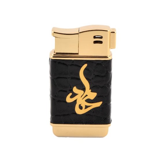 فندک طلا چرم اسم عماد