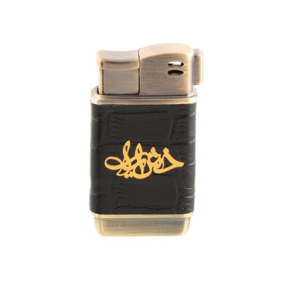 فندک چرم و طلا اسم خشایار