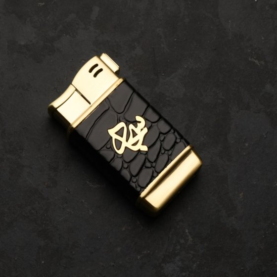 فندک طلا چرم اسم سجاد