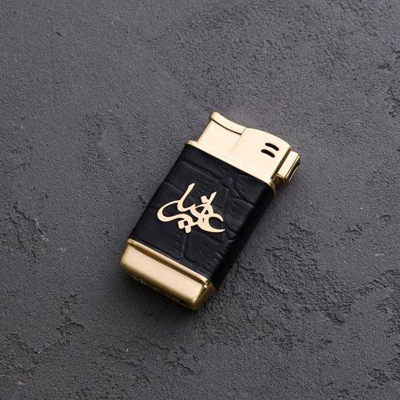 فندک چرم و طلا علیرضا