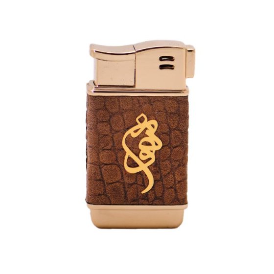 فندک چرم طلا هومن