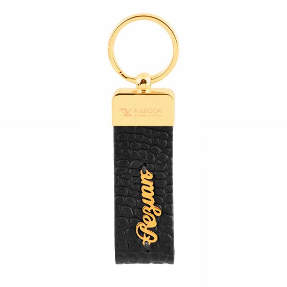 جاکلیدی طلا چرم اسم رضوان