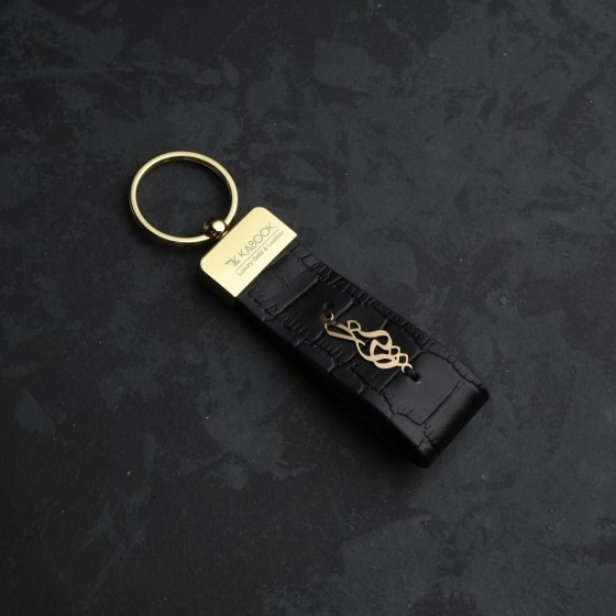 جاکلیدی طلا چرم اسم نیما