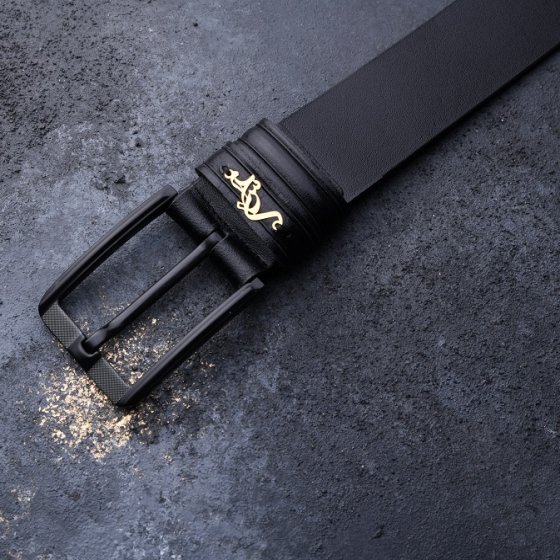 کمربند طلا چرم اسم محسن