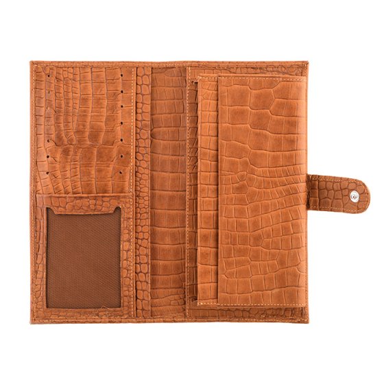 کیف موبایل چرم با پلاک اسم رضا