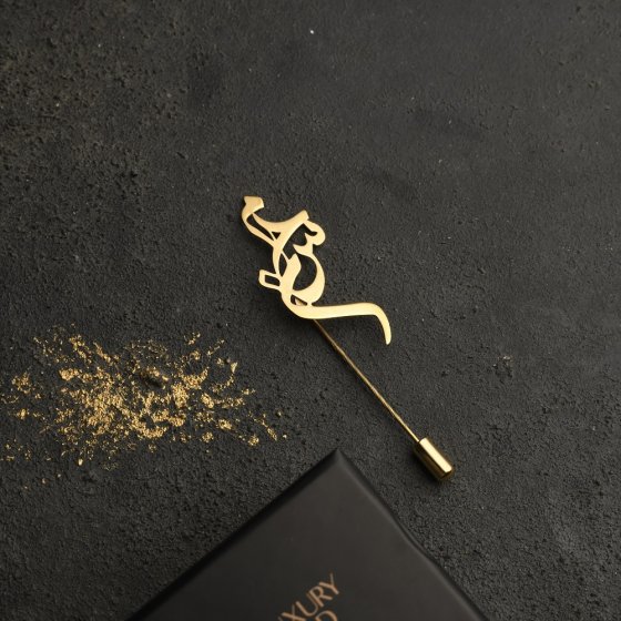 گل کت طلا اسم محسن