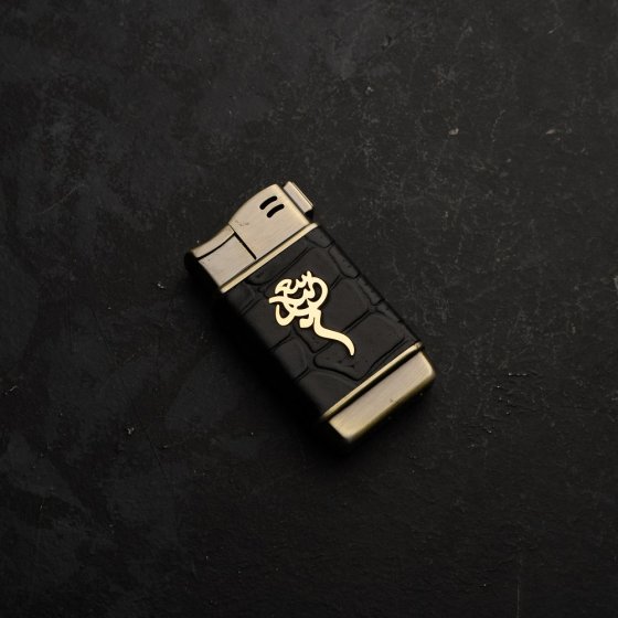 فندک طلا چرم اسم سعید