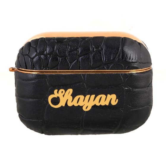 قاب ایرپاد طلا چرم اسم شایان