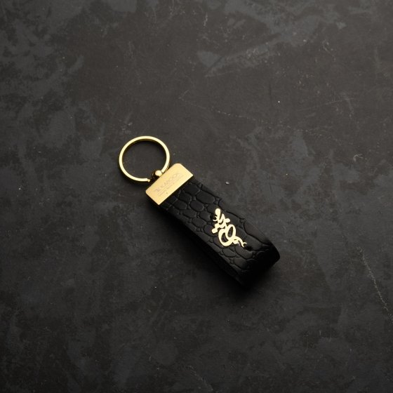 جاکلیدی طلا چرم اسم مجتبی