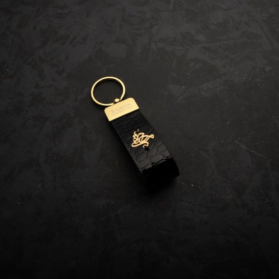 جاکلیدی طلا چرم اسم مصطفی