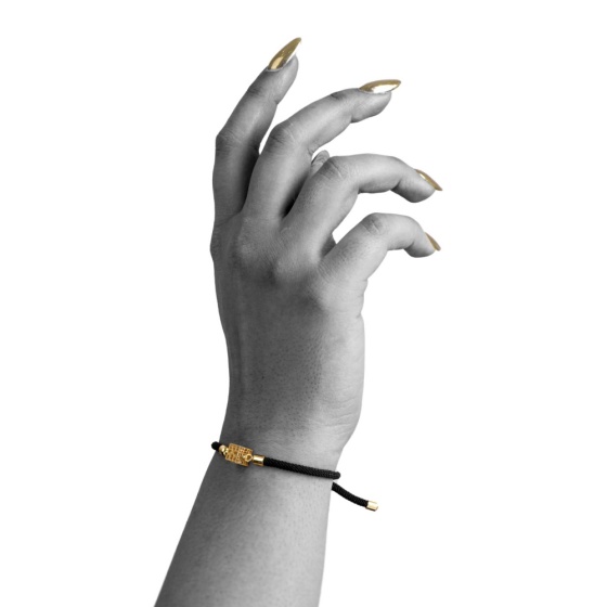 دستبند طلا طرح مکعب