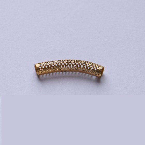 دستبند طلا چرم مردانه طرح فیوژن 3