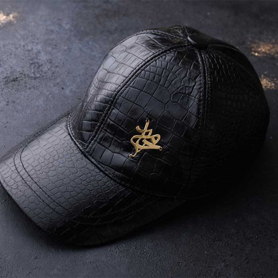 کلاه چرم طلا اسم حامد