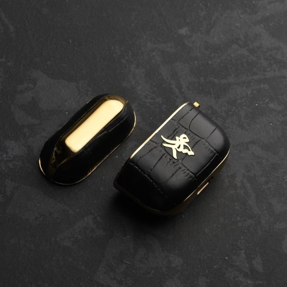 قاب ایرپاد طلا چرم اسم امید