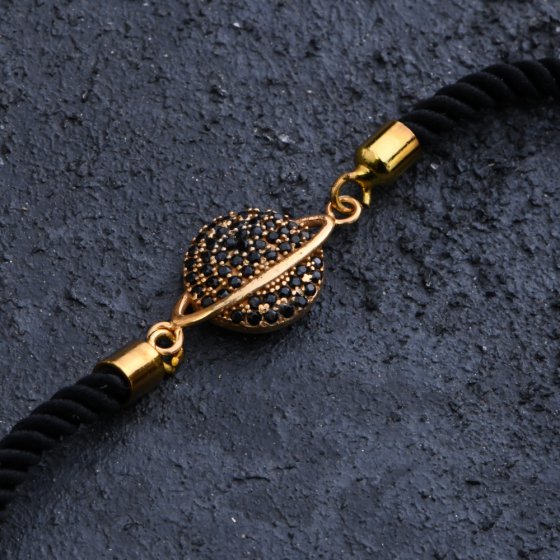 دستبند طلا طرح زحل