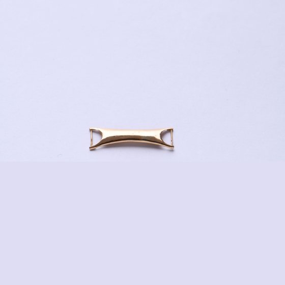 دستبند مردانه طلا چرم طرح رویال