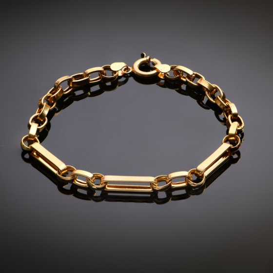 دستبند زنجیری طلا ورساچه