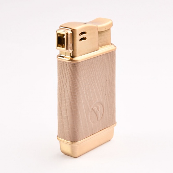 فندک گازی چرم کرم