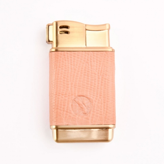 فندک گازی چرم صورتی