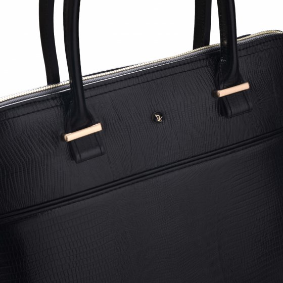 کیف مجلسی زنانه مدل دیوید چرم لیزارد مشکی