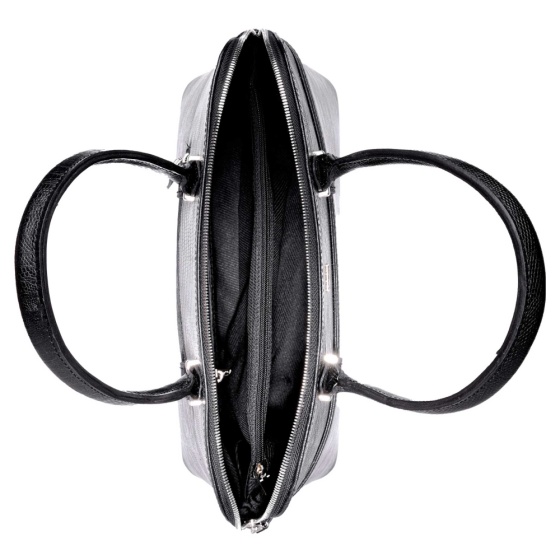 کیف مجلسی زنانه مدل دیوید چرم لیزارد مشکی