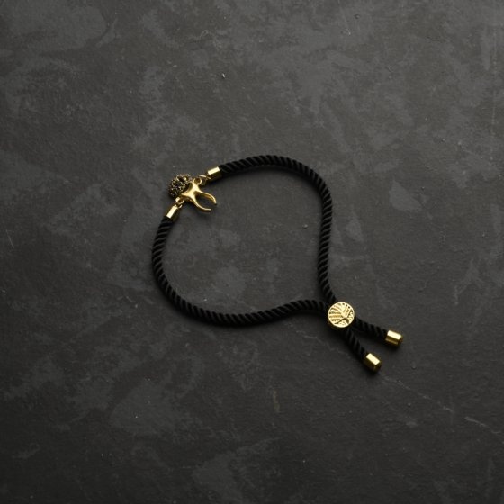 دستبند طلا طرح دندان