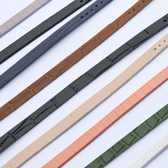 دستبند زنانه طلا چرم حرف Z