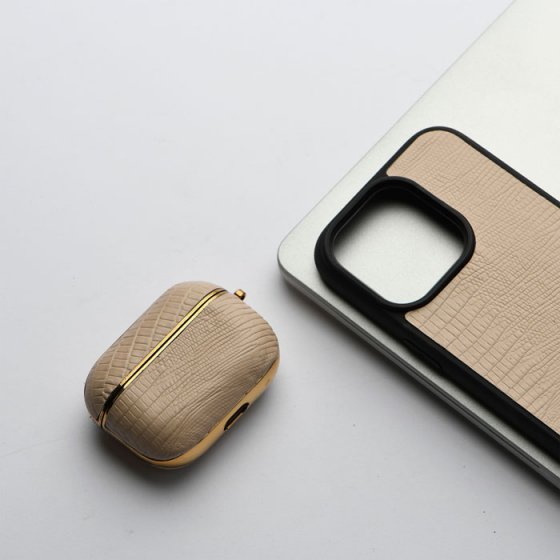 ست قاب و قاب ایرپاد چرم کرم