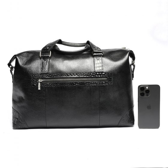 کیف مسافرتی اوساکو چرم فلوتر مشکی