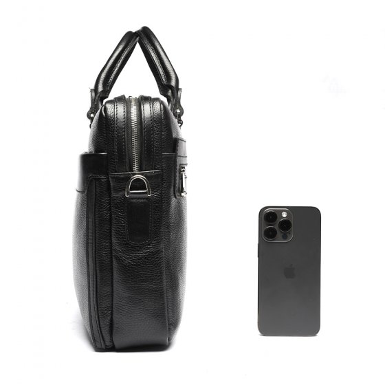 کیف اداری طرح دیاکو چرم مشکی فلوتر